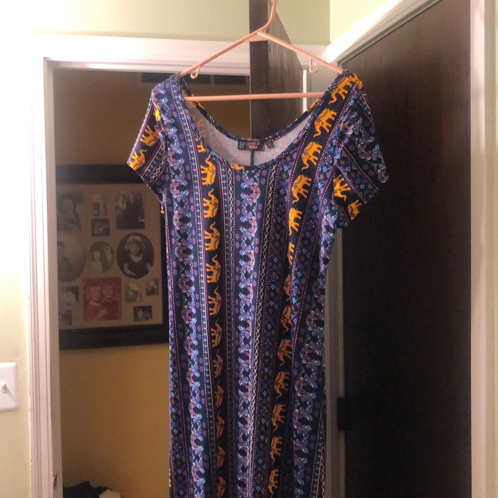 Elephant Summer Knit Dress
